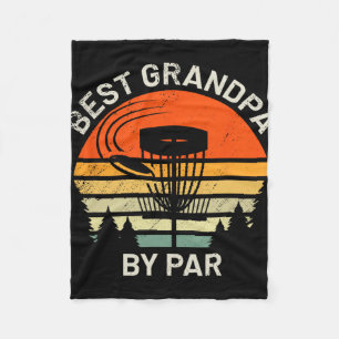 Manta Polar Abuelo de Disc Golf Mejor Abuelo Por Par Frisbee 