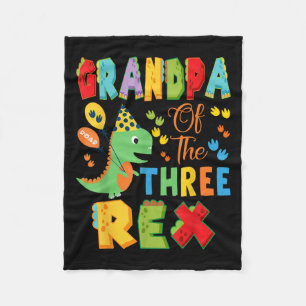 Manta Polar Abuelo De Los Tres Rex Dinosaurio