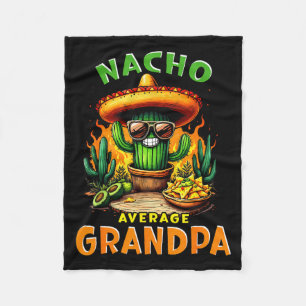 Manta Polar Abuelo nacho promedio cinco de mayo mexicano
