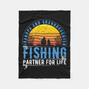 Manta Polar Abuelo Y Abuela Pesca De Buques De Por Vida