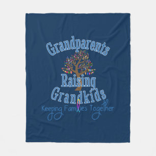 Manta Polar Abuelos criando nietos