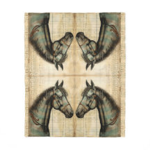 Acentos garabateados del equino armónico