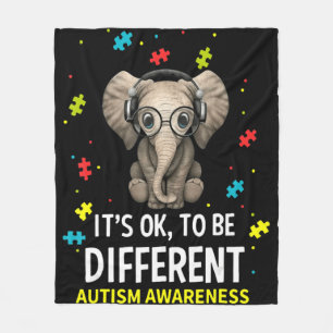 Manta Polar Aceptación De Concienciación Sobre El Autismo Las 
