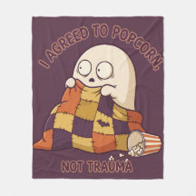 Aceptado Palomitas No Trauma Cute Fantasma Hallowe