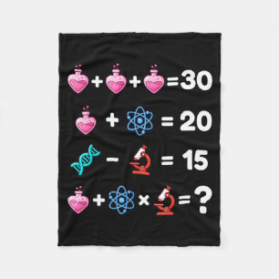 Manta Polar Acertijo de Matemáticas de Ciencias San Valentín Q