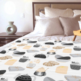 Manta Polar Acogedor patrón de hogar de invierno