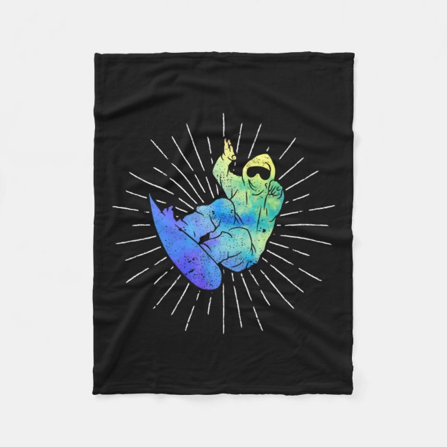 Manta Polar Actividad al aire libre Snowboard Winter Prem (Anverso)