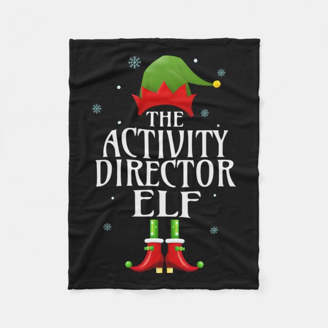 Manta Polar Actividad Director Elf Xmas Divertida Familia Coin (Anverso)