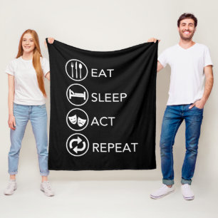 Manta Polar Actores que actúen como regalo de repetición de la