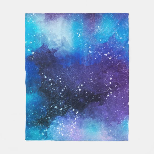 Manta Polar acuarela abstracta de arte de fondo (Anverso)