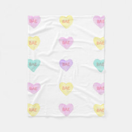Manta Polar Acuarela Convo Heartz BAE Fleece Blanket