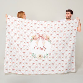 Manta Polar acuarela de arco de coqueta