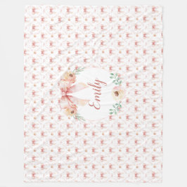 Manta Polar acuarela de arco de coqueta