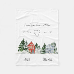 Manta Polar Acuarela Que Te Guste Vivir Al Lado Keepsake