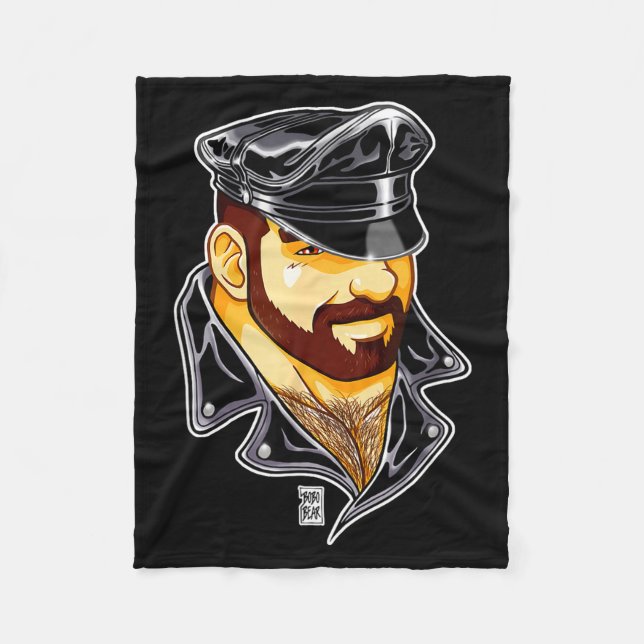 Manta Polar Adam Likes Leather Hat  (Anverso)