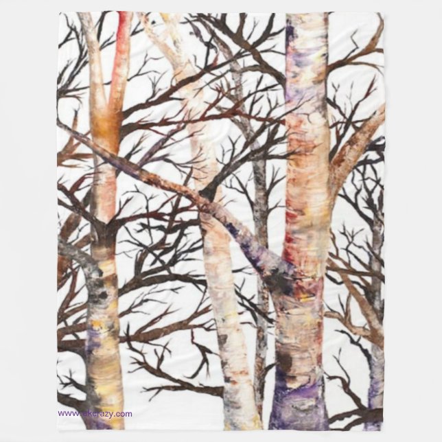 Manta Polar Adams Birch Fleece Blanket (Anverso)