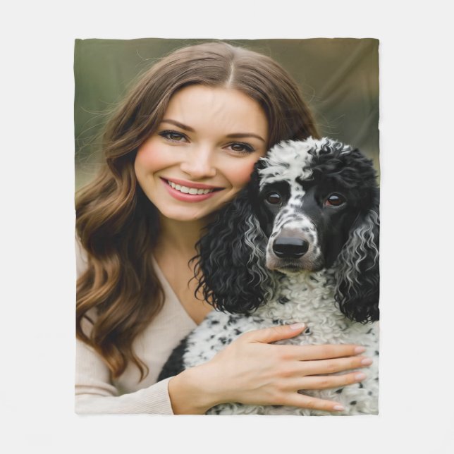 Manta Polar Add Poddle Photo Personalize Customize (Anverso)