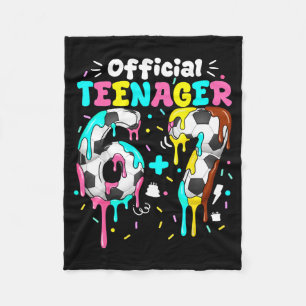 Manta Polar adolescente cumpleaños 13 seis siete 6+7 niños niñ