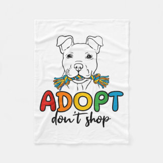 Manta Polar Adopt Dont Shop Rescue Awareness Colorful Cute
