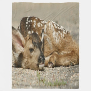 Manta Polar Adorable Baby Fawn