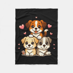 Manta Polar Adorables cachorros kawaii neko regalo divertido p