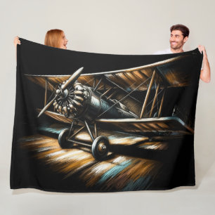 Manta Polar Aeronave de biavión de la antigua época de Pastel