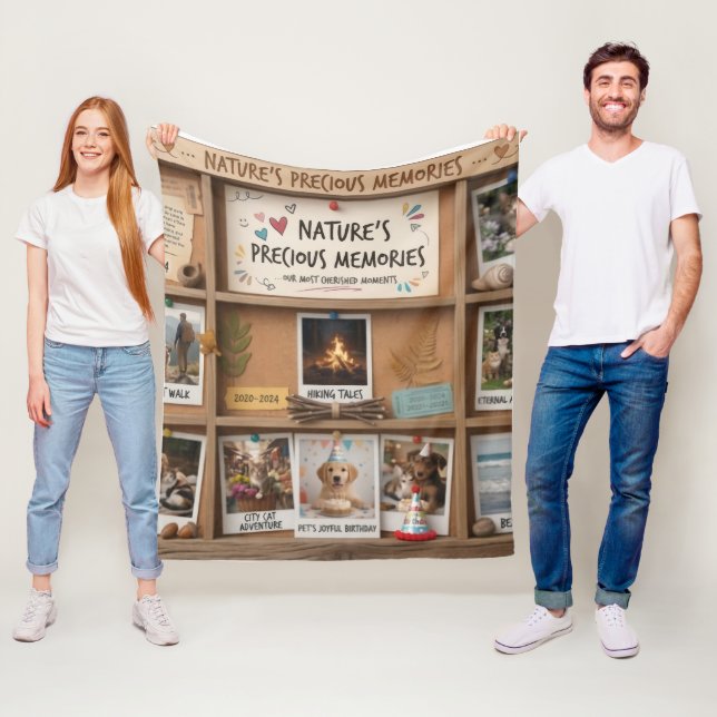 Manta Polar Aesthetic Blurred Nature & Pets Memory Box (In situ)