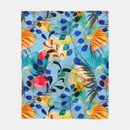 Manta Polar Aesthetic floral 