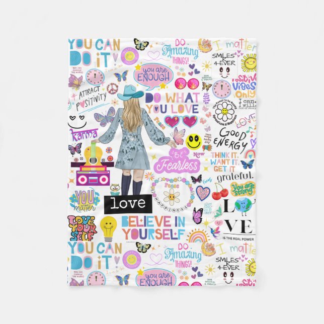 MANTA POLAR AFFIRMATIONS BLANKET (Anverso)