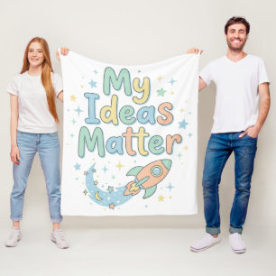Manta Polar Afirmación positiva en la guardería Mis ideas impo