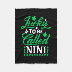 Manta Polar Afortunado Por Ser Llamado Nini