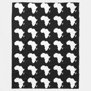 Manta Polar África negra y audaz