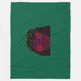 Manta Polar African-American Cartoon Character Portrait