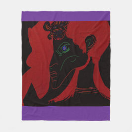 Manta Polar African Beastmaster Queen Fleece Blanket