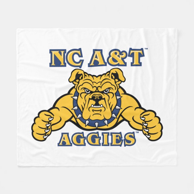 Manta Polar Agencias de A&T de CN | Bulldog Aggie (Frente (Horizontal))