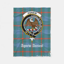 Manta Polar Agnew Ancient Clan Tartan Scotland Fleece Blanket