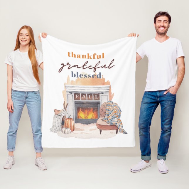 Manta Polar Agradecimiento Agradecimiento Bendición Boho Acció (In situ)