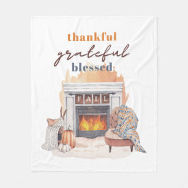 Manta Polar Agradecimiento Agradecimiento Bendición Boho Acció