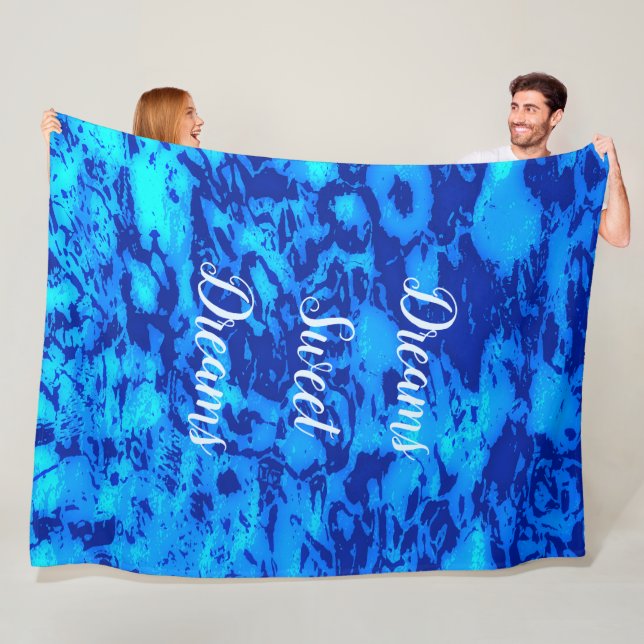 Manta Polar Agua dulce Personalizar profunda de la Marina (In situ)