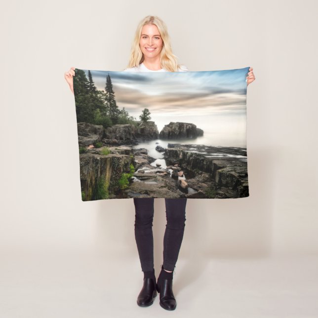 Manta Polar Agua | Lago Superior Gran Marais, Minnesota (In situ)