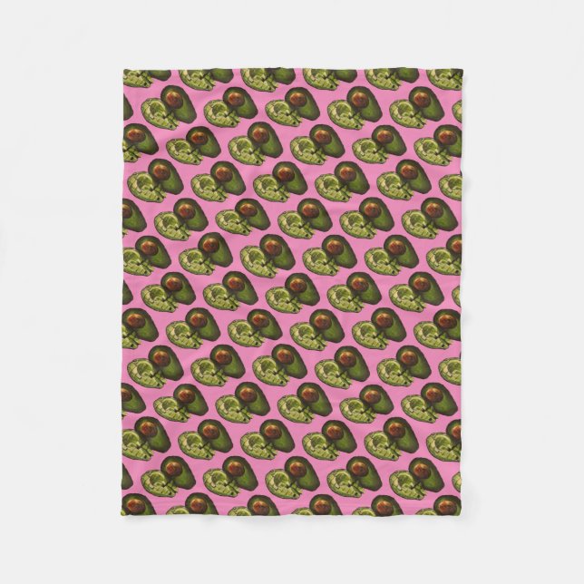 Manta Polar Aguacate Fleece Blanket (Anverso)