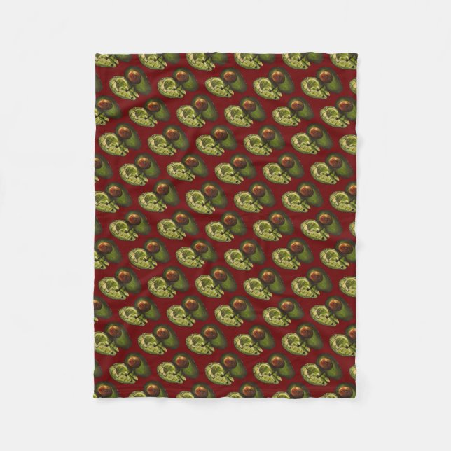 Manta Polar Aguacate Fleece Blanket (Anverso)