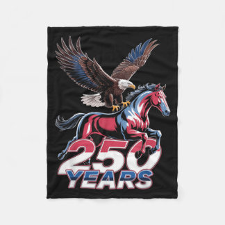 Manta Polar Águila calva de caballo Clydesdale del 250 anivers