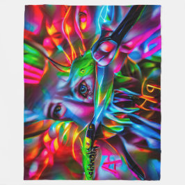 Manta Polar Aichmofobia: Vivid Surreal Art