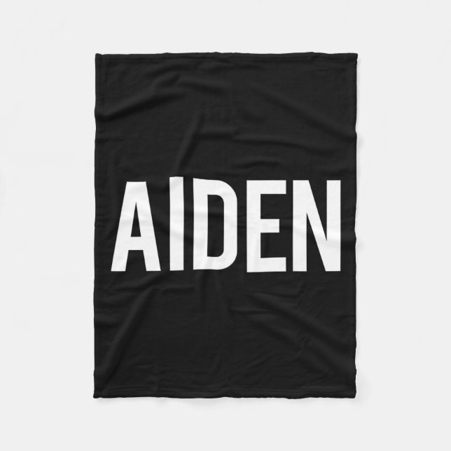Manta Polar Aiden - Cool New Funny Name Fan Gift Tee  (Anverso)