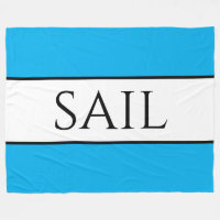 AIL Azure Nautical Blue White Summer Stripes