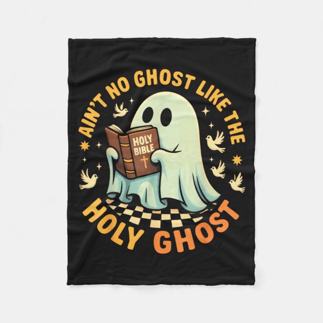 Manta Polar Ain't No Ghost Like The Holy Ghost Funny Faith Pun (Anverso)