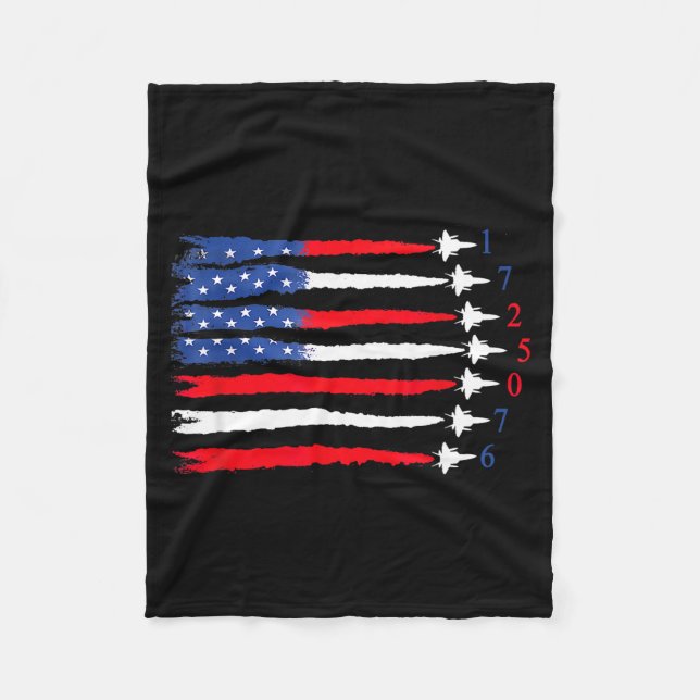 Manta Polar Air Force American Flag 4th Of July 2026 Funny Gif (Anverso)