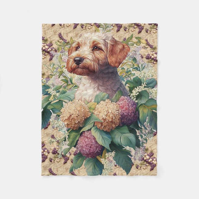 Manta Polar Airedale Terrier Pup (Anverso)