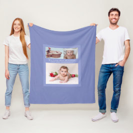 Manta Polar Al abuelo le encanta su Collage de fotos familiar 